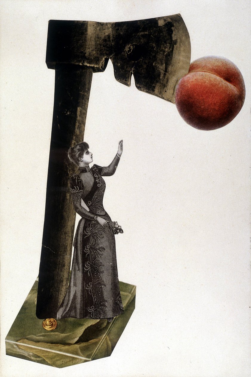 Collage Untitled - by Jindrich Styrsky (1899-1942) by Jindrich Styrsky