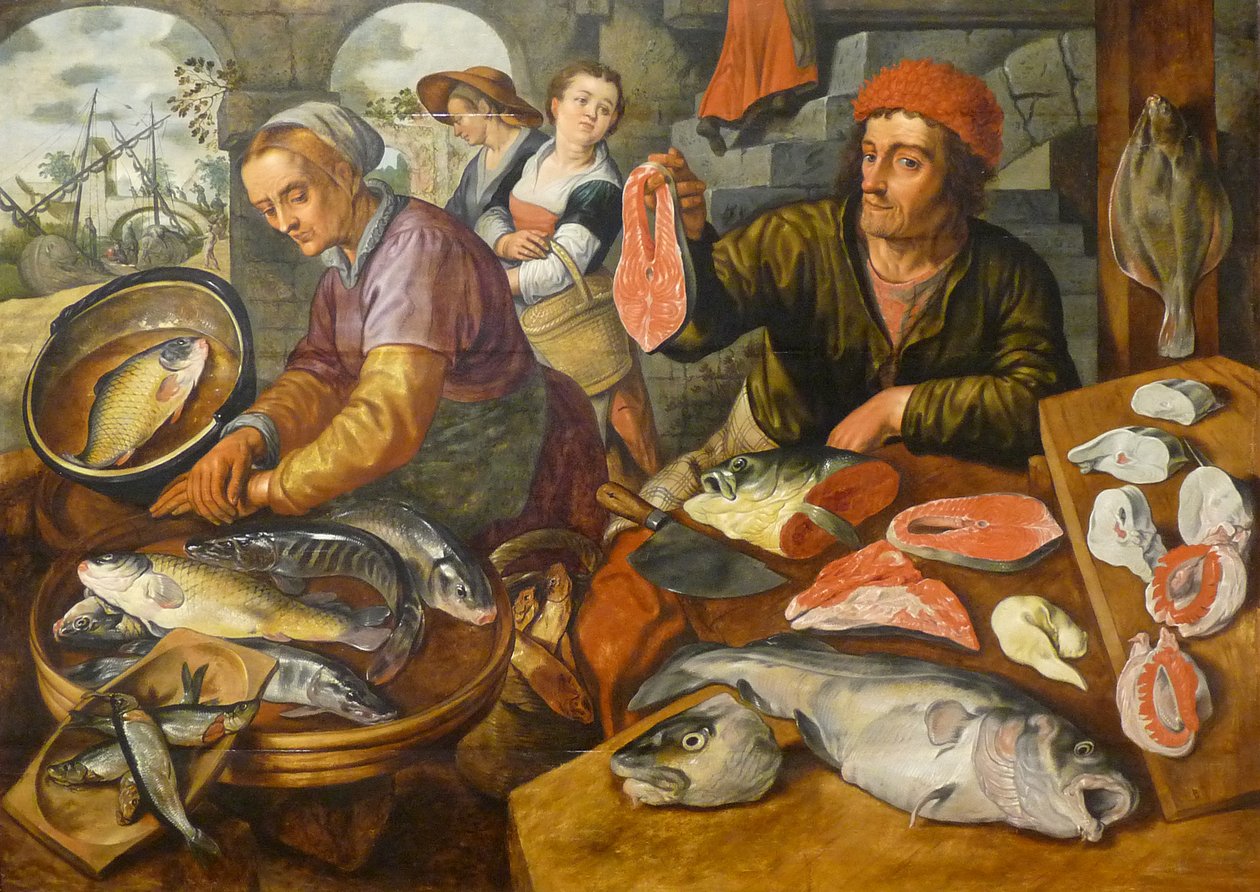 Fish Market by Joachim Beuckelaer