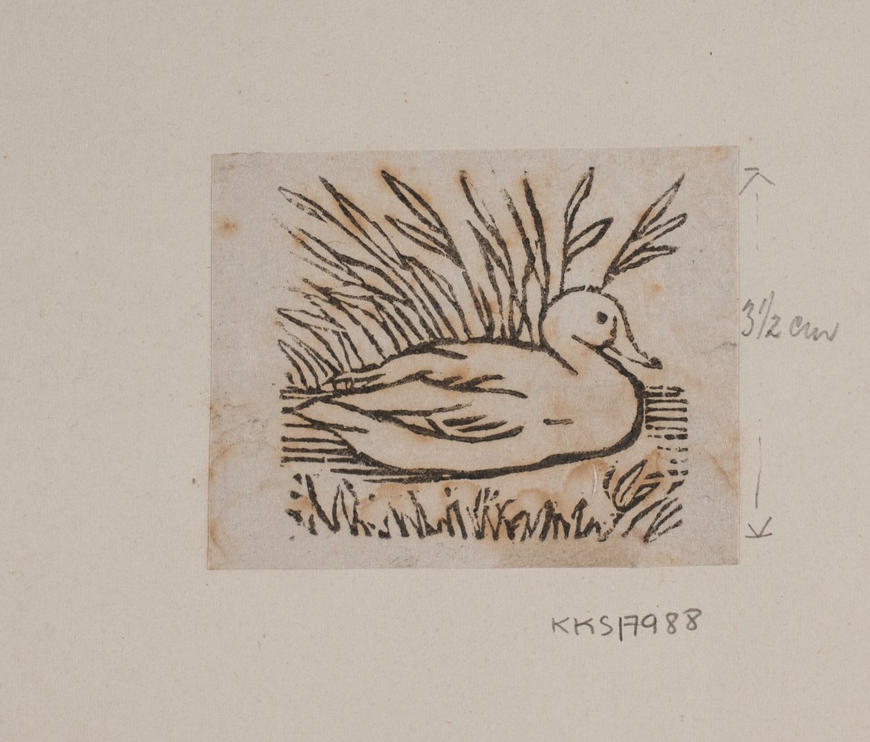 A Duck by Joakim Frederik Skovgaard