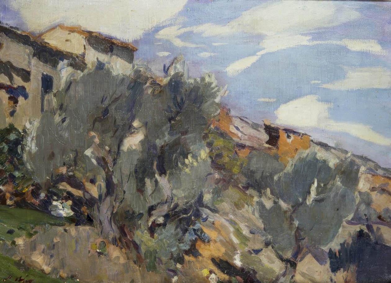 Village, Orange Grove by Joaquim Mir i Trinxet
