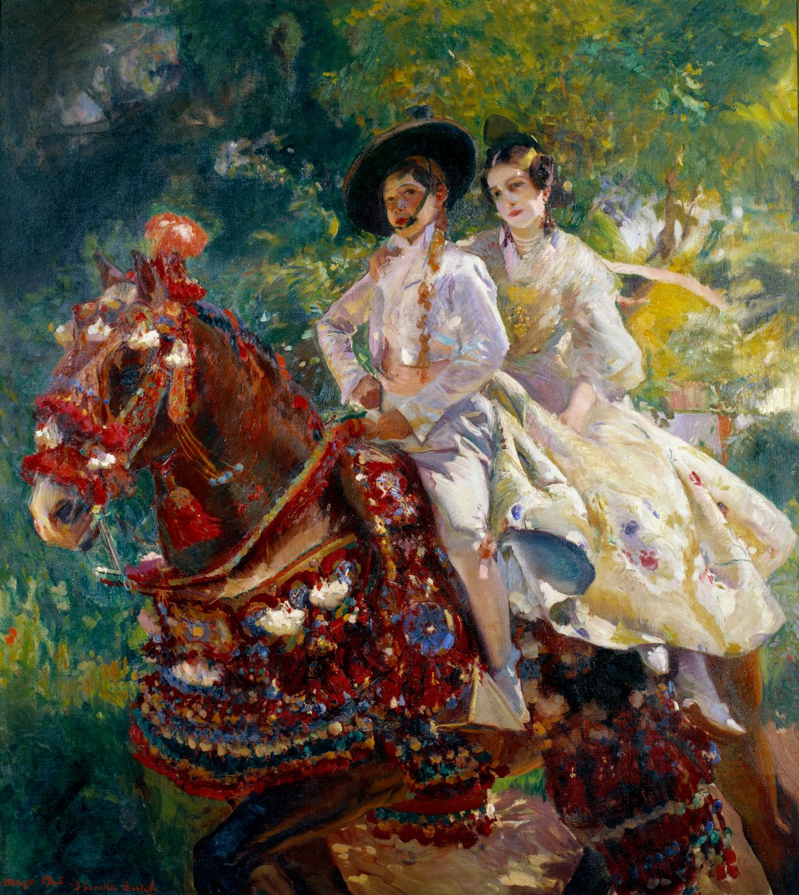 The Return of the Feria by Joaquín Sorolla