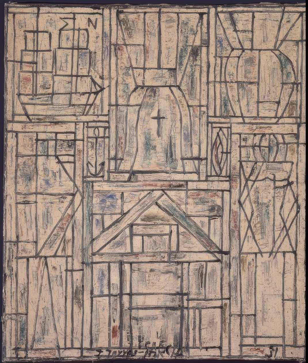 Constructive by Joaquín Torres García