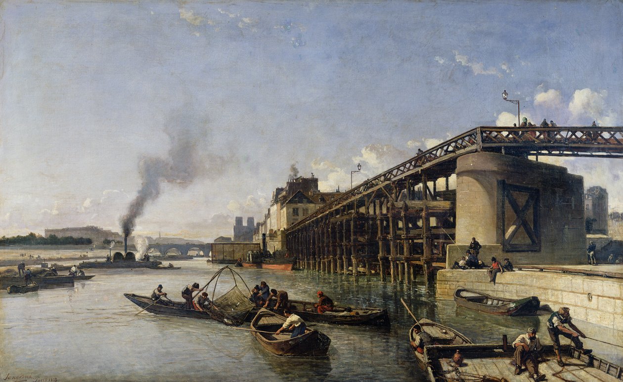 View of Paris, the Seine or l