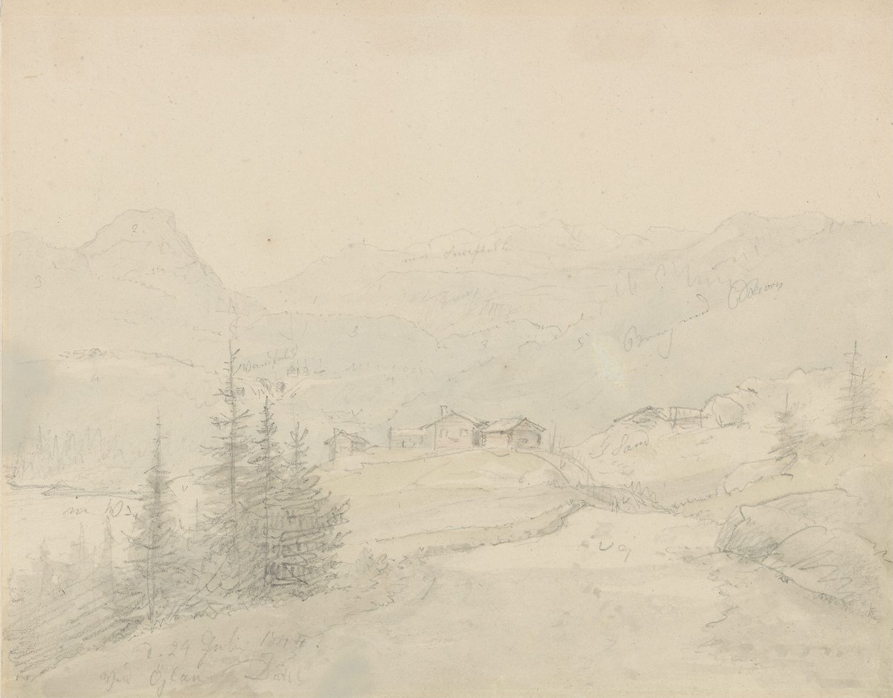 From Øylo in Valdres by Johan Christian Dahl