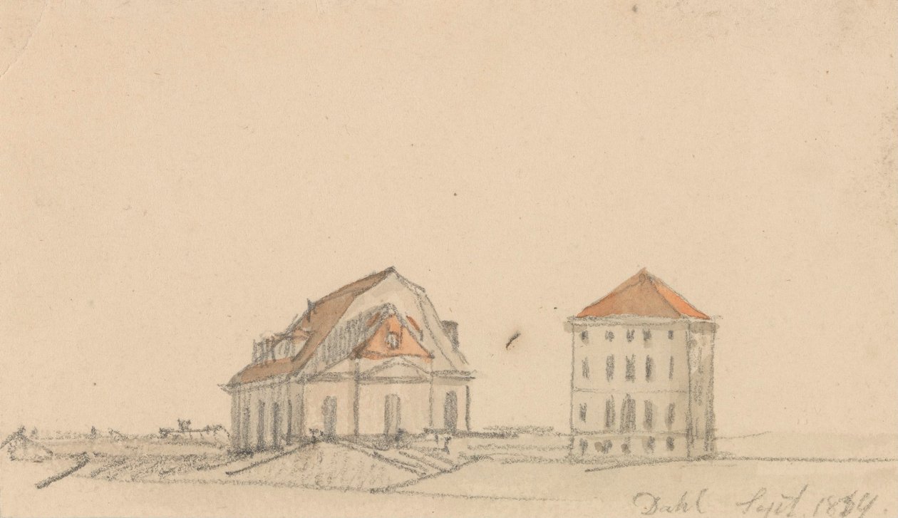 Two Murhus by Johan Christian Dahl