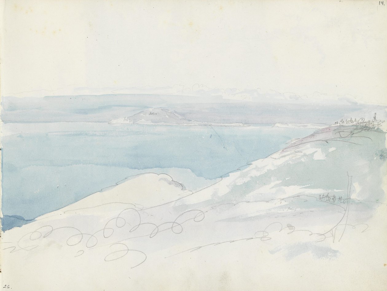 View over the Gulf of Naples from Monte Sant