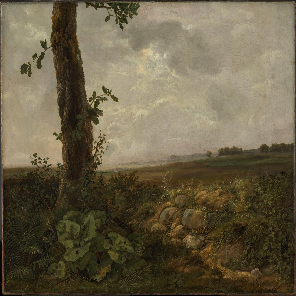 View near Præstø by Johan Christian Dahl