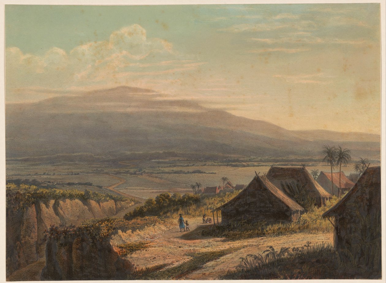 View of a Landscape in Java by Johan Conrad Greive