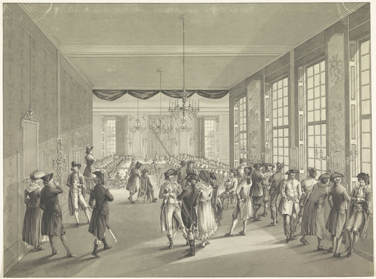 General Central Assembly in The Hague, 1795 by Johan Daniël de Gijselaar