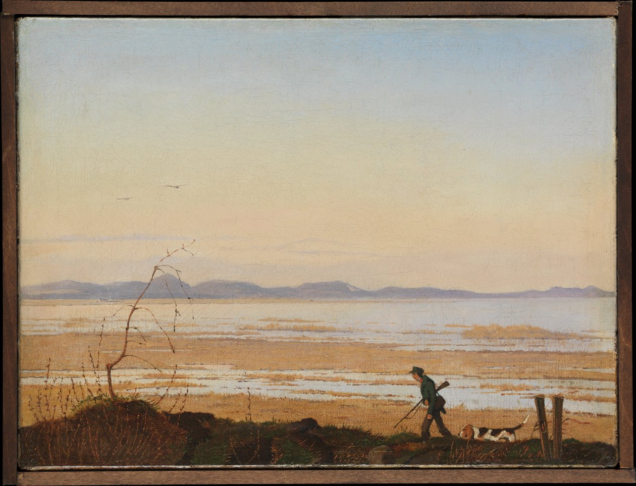 An Evening beside Lake Arresø by Johan Thomas Lundbye