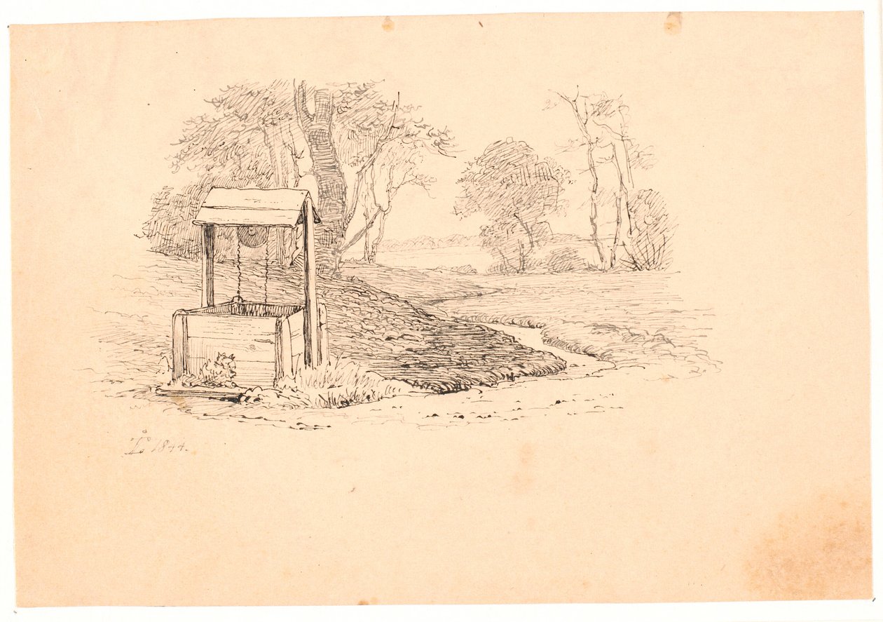 The Spring. Illustration for Kaalund