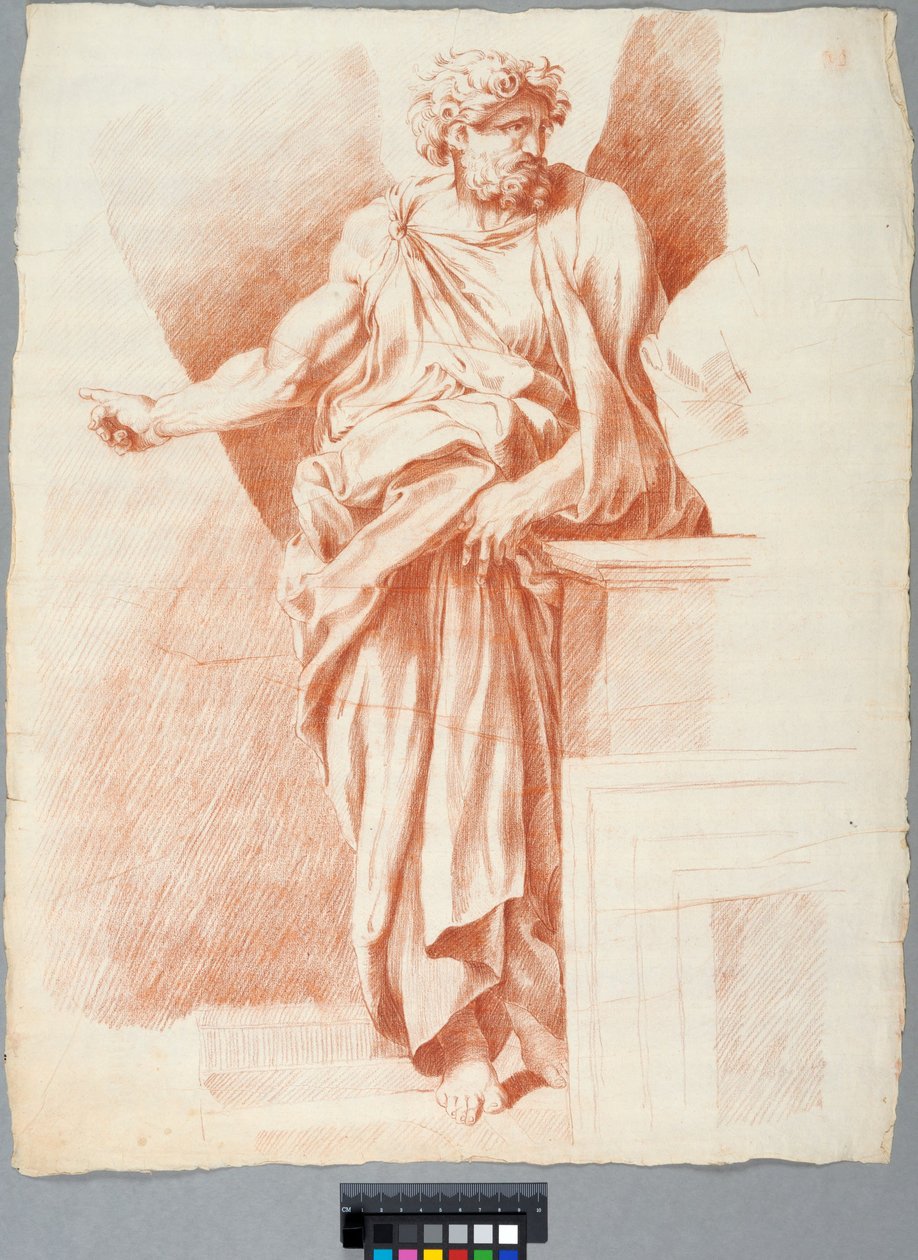Academy Drawing. Detail from Raphael