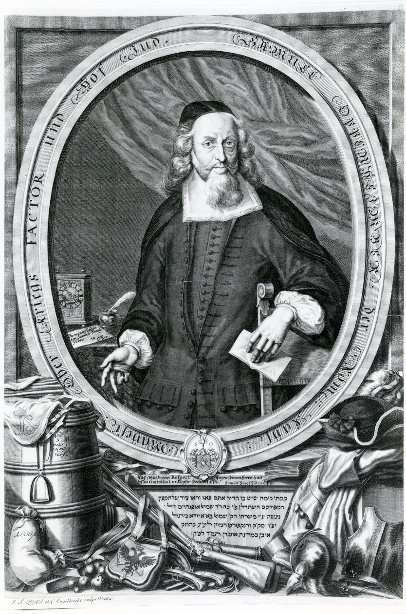 Samuel Oppenheimer (1630-1703) by Johann Andreas Pfeffel