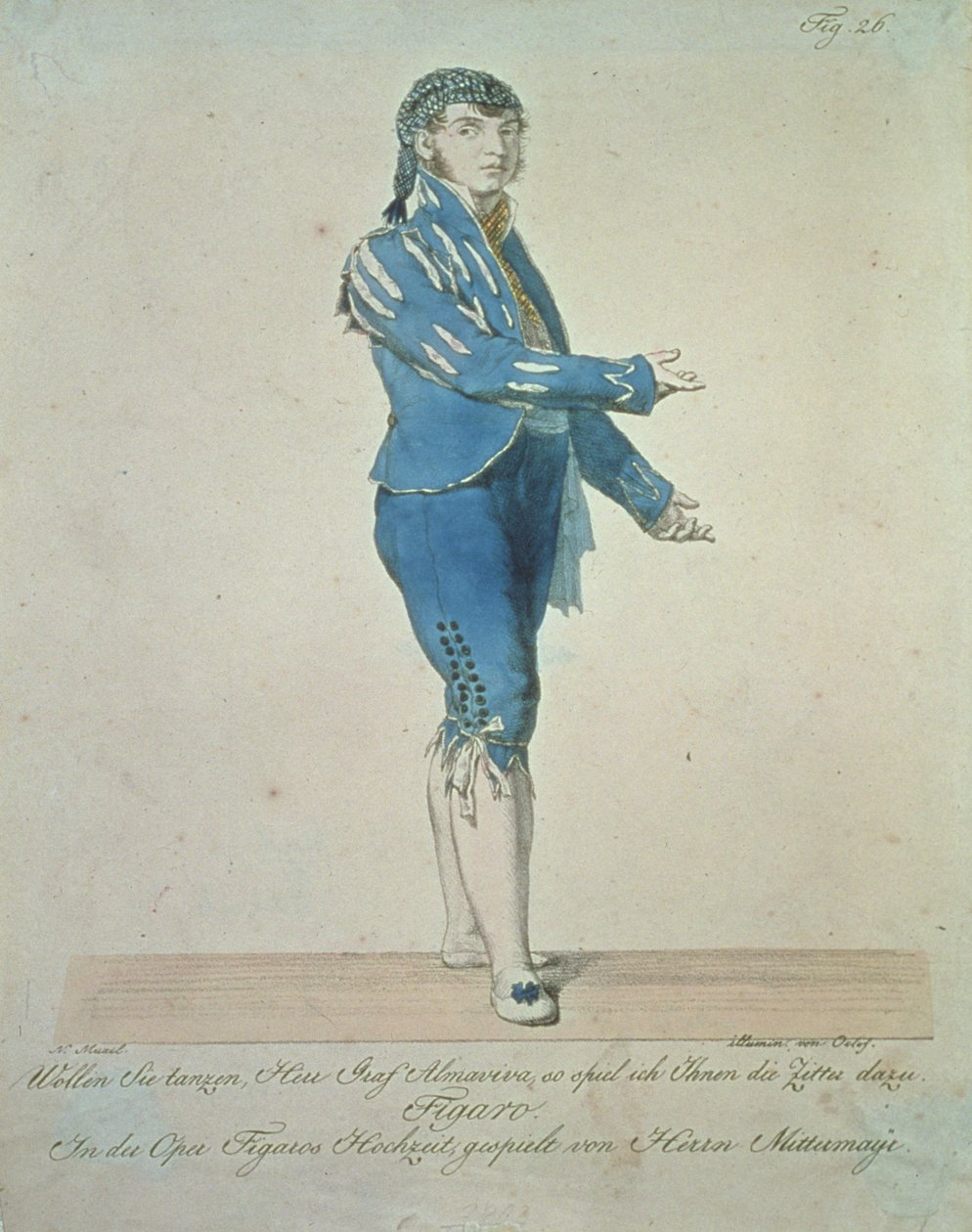 Figaro, Valet to Count Almaviva, from 