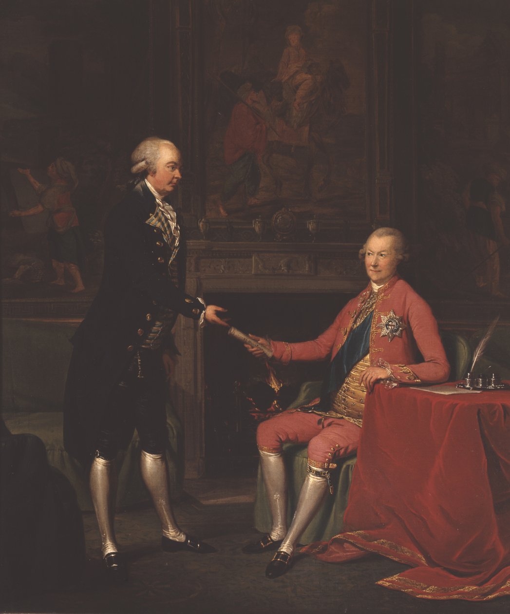 Portrait of Hugh by Johann (circle of) Zoffany