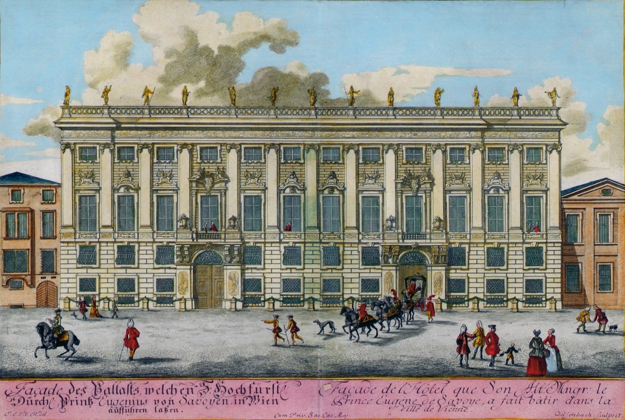 The Winter Palace of Prince Eugene of Savoy in Himmelpfortgasse