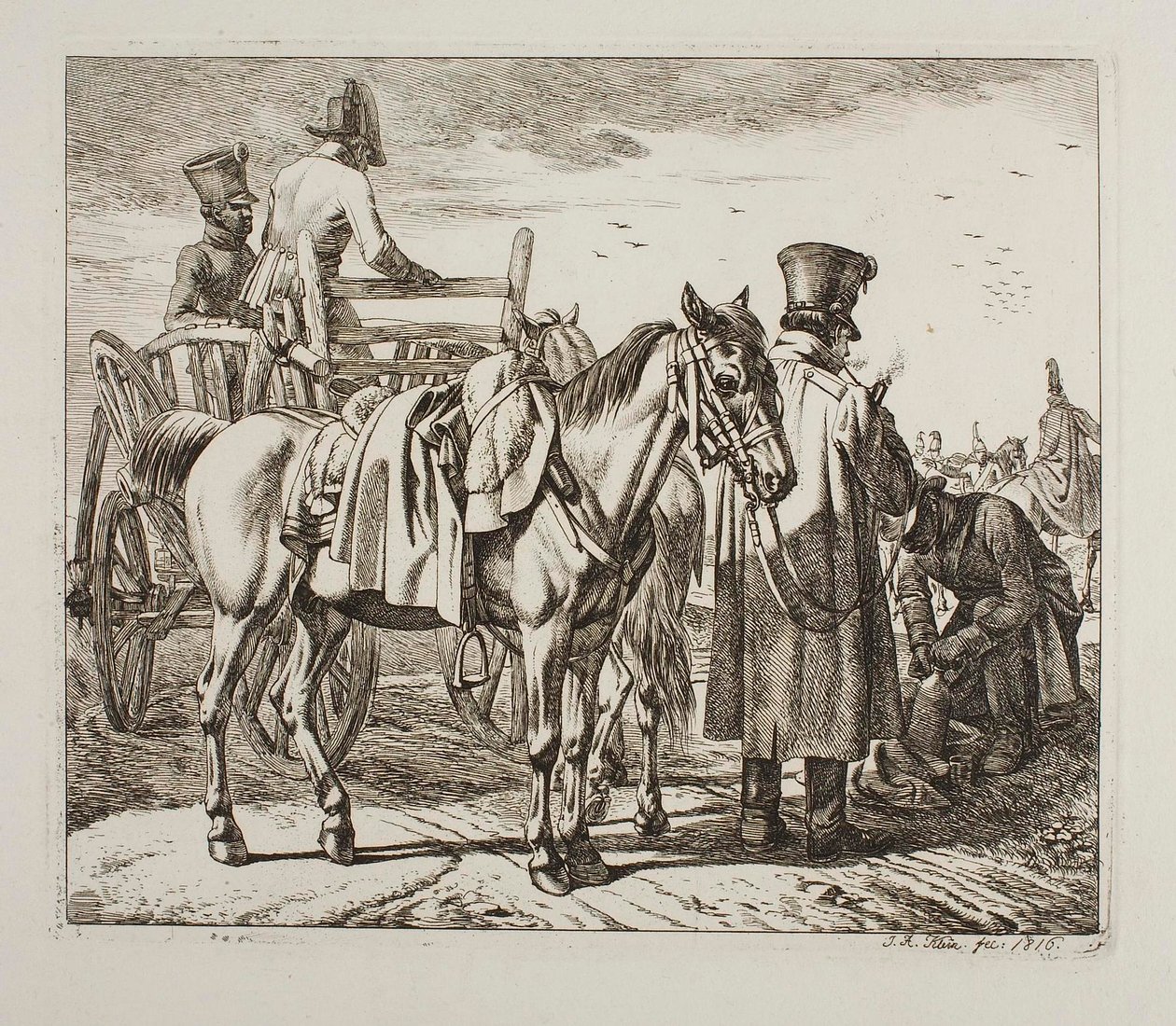 Austrian Military by Johann Adam Klein