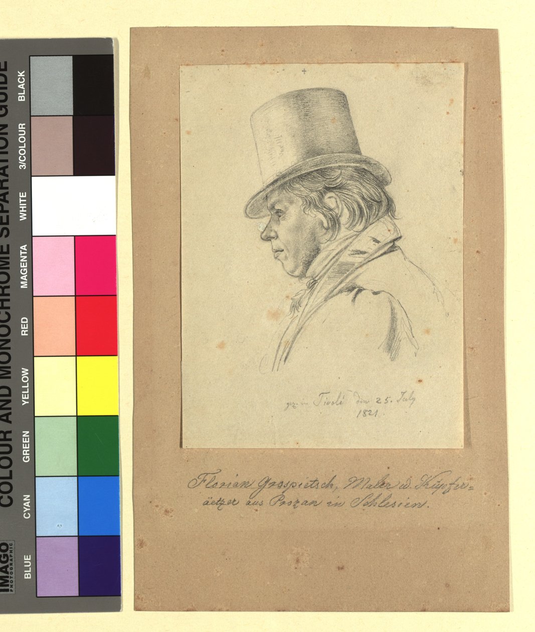 Florian Grospietsch (1789-after 1833), Painter by Johann Adam Klein