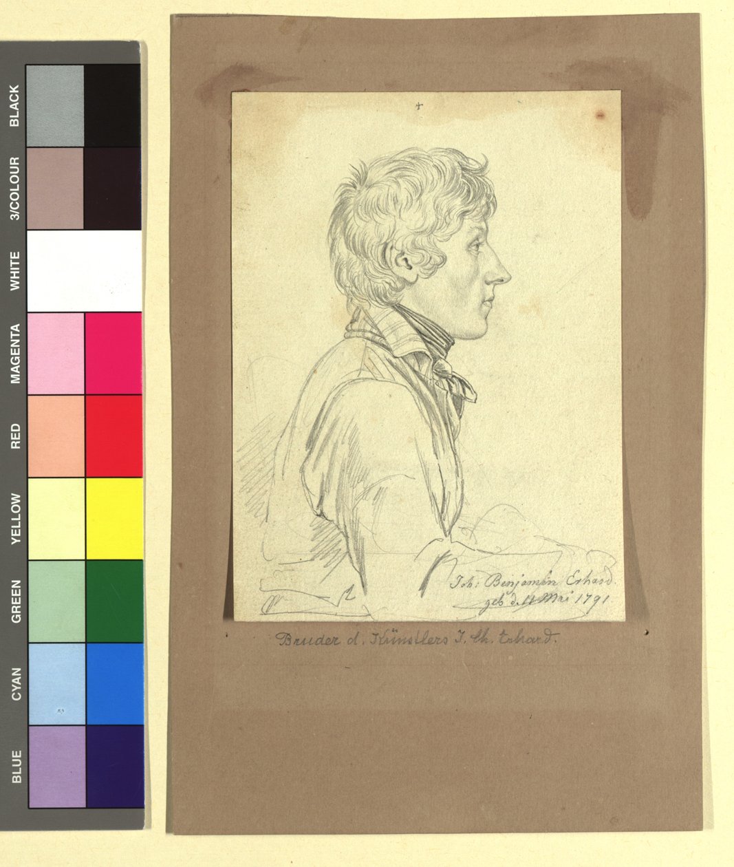 Johann Benjamin Erhard (born 1791) by Johann Adam Klein