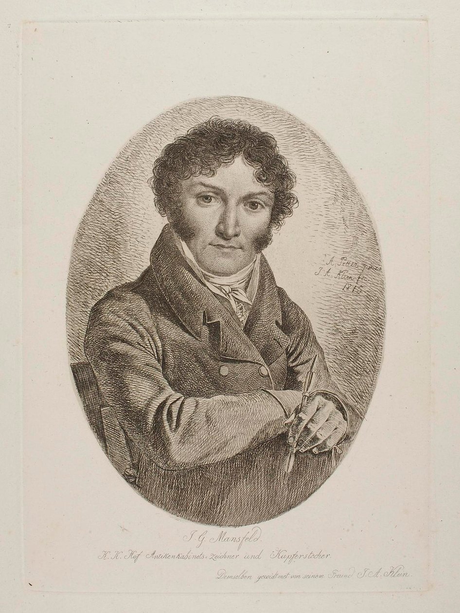 Johann Georg Mansfeld by Johann Adam Klein