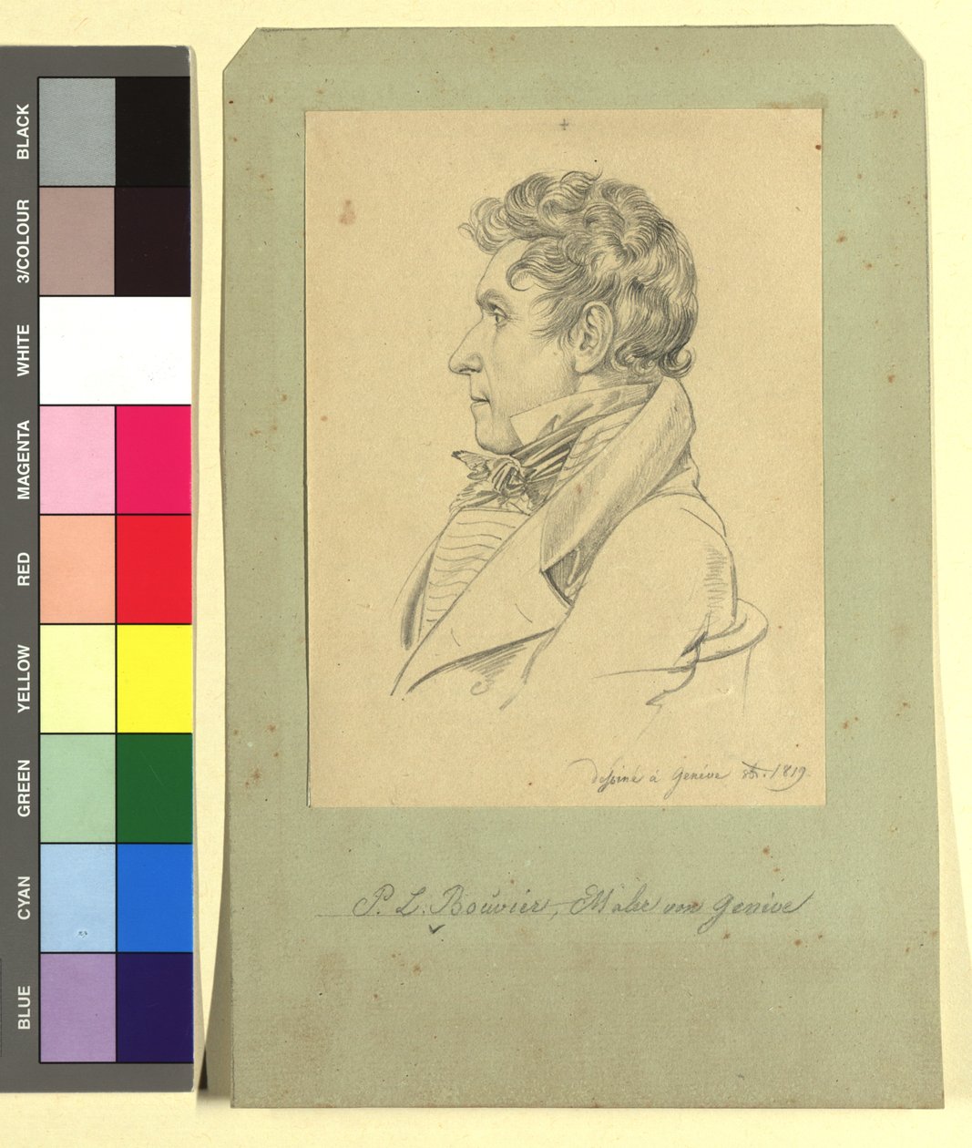 Pierre Louis Bouvier (1766-1836), Portrait Painter by Johann Adam Klein