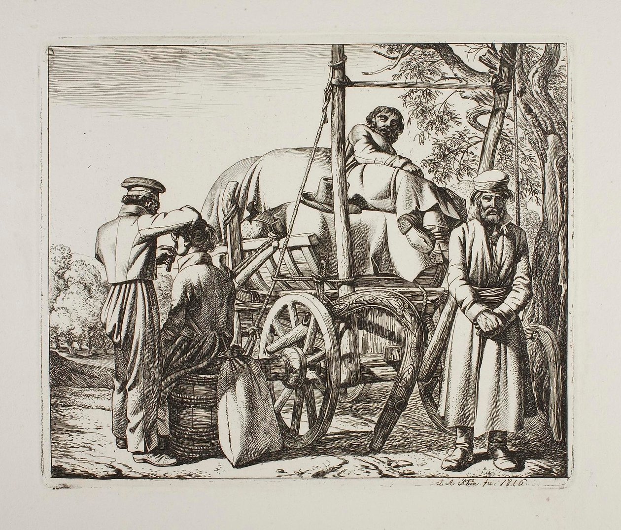 Russian Military by Johann Adam Klein