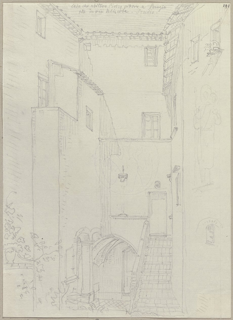 From: Collection of Outlines and Drawings, Volume 1, Plate 42 by Johann Anton Ramboux