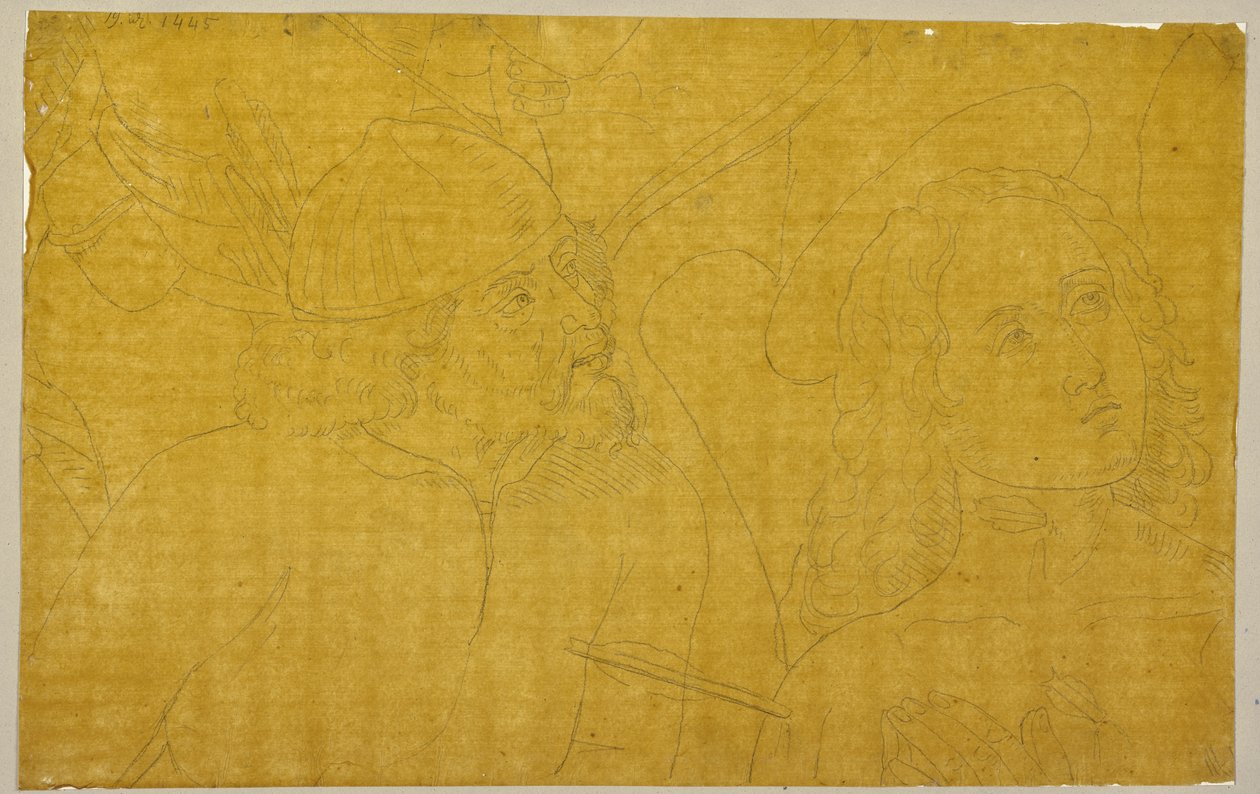 From: Collection of Outlines and Drawings, Volume 7, Sheet 67 by Johann Anton Ramboux