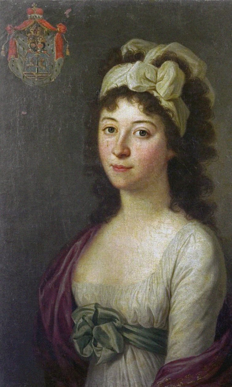 Countess Anna Luisa Barbara Babette Odescalchi 1778-1813, née Keglevich de Buzin by Johann Daniel Donat