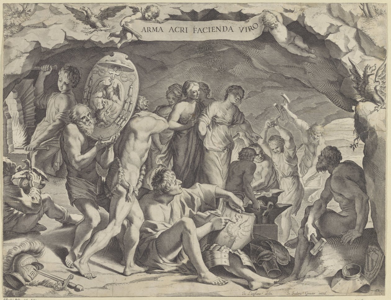The Forge of Vulcan by Johann Friedrich Greuter