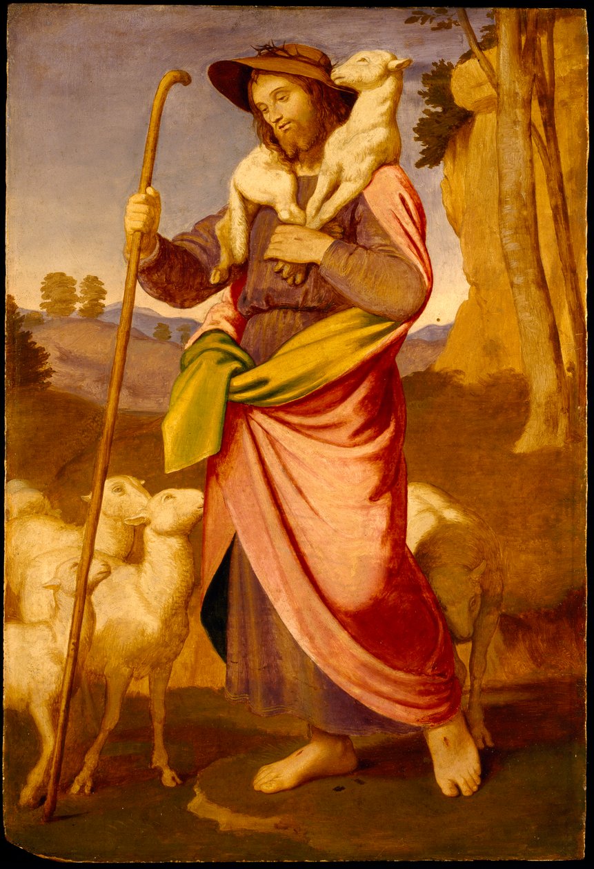 The Good Shepherd by Johann Friedrich Overbeck