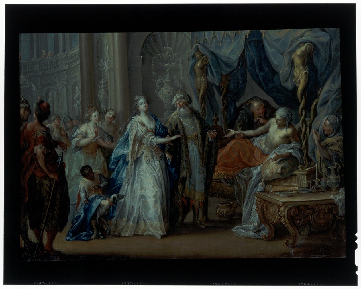 Antiochus and Stratonike by Johann Georg Platzer