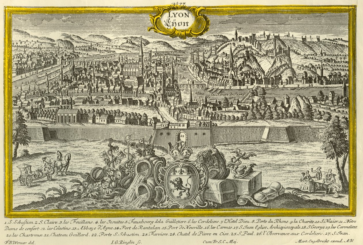 Lyon by Johann Georg Ringlin