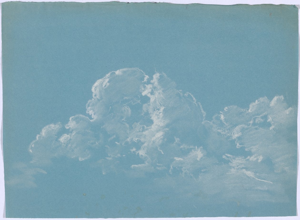 Cloud Study by Johann Georg von Dillis
