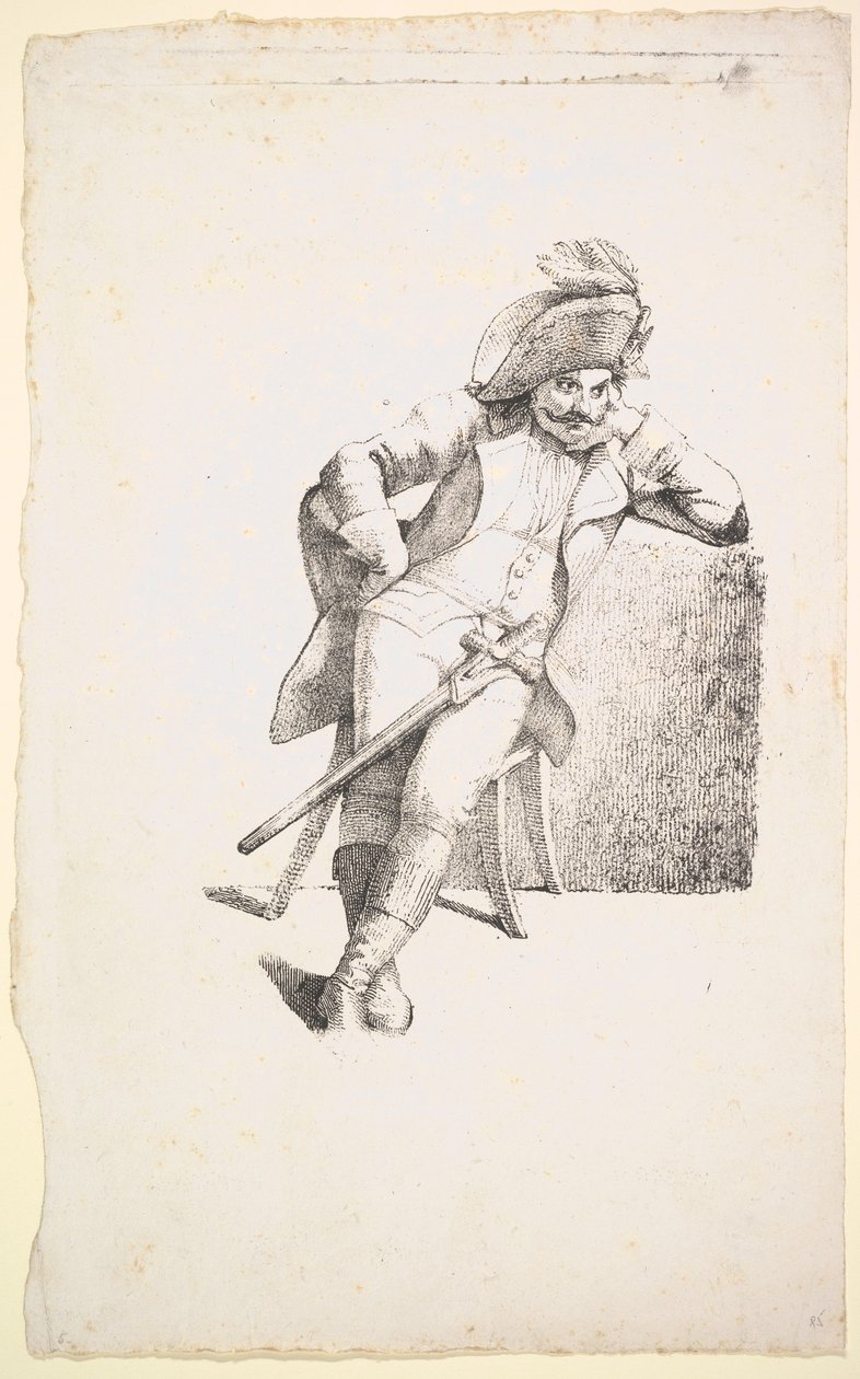 The Thoughtful Captain by Johann Gottfried Schadow