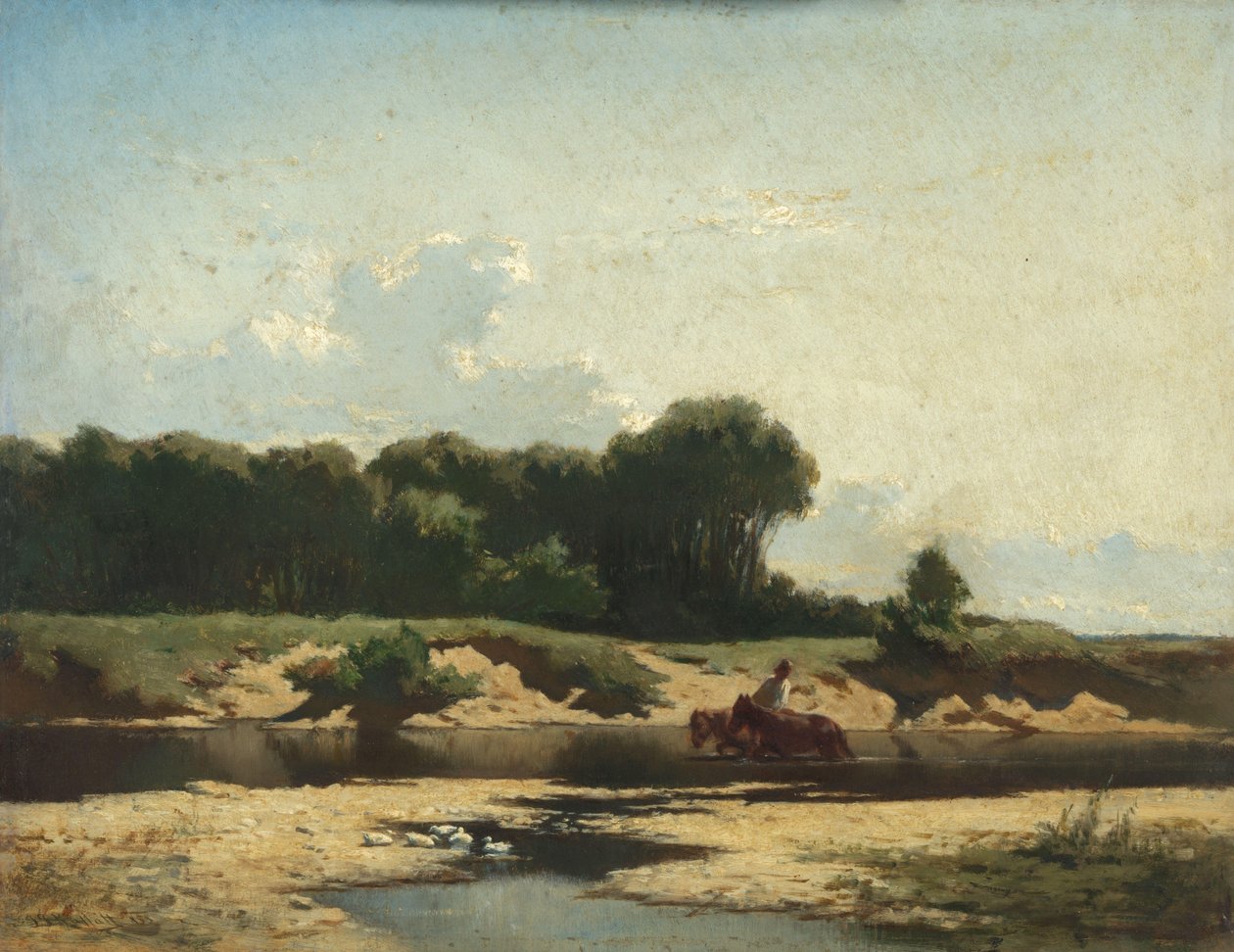 The Horse Race by Johann Gualbert Raffalt