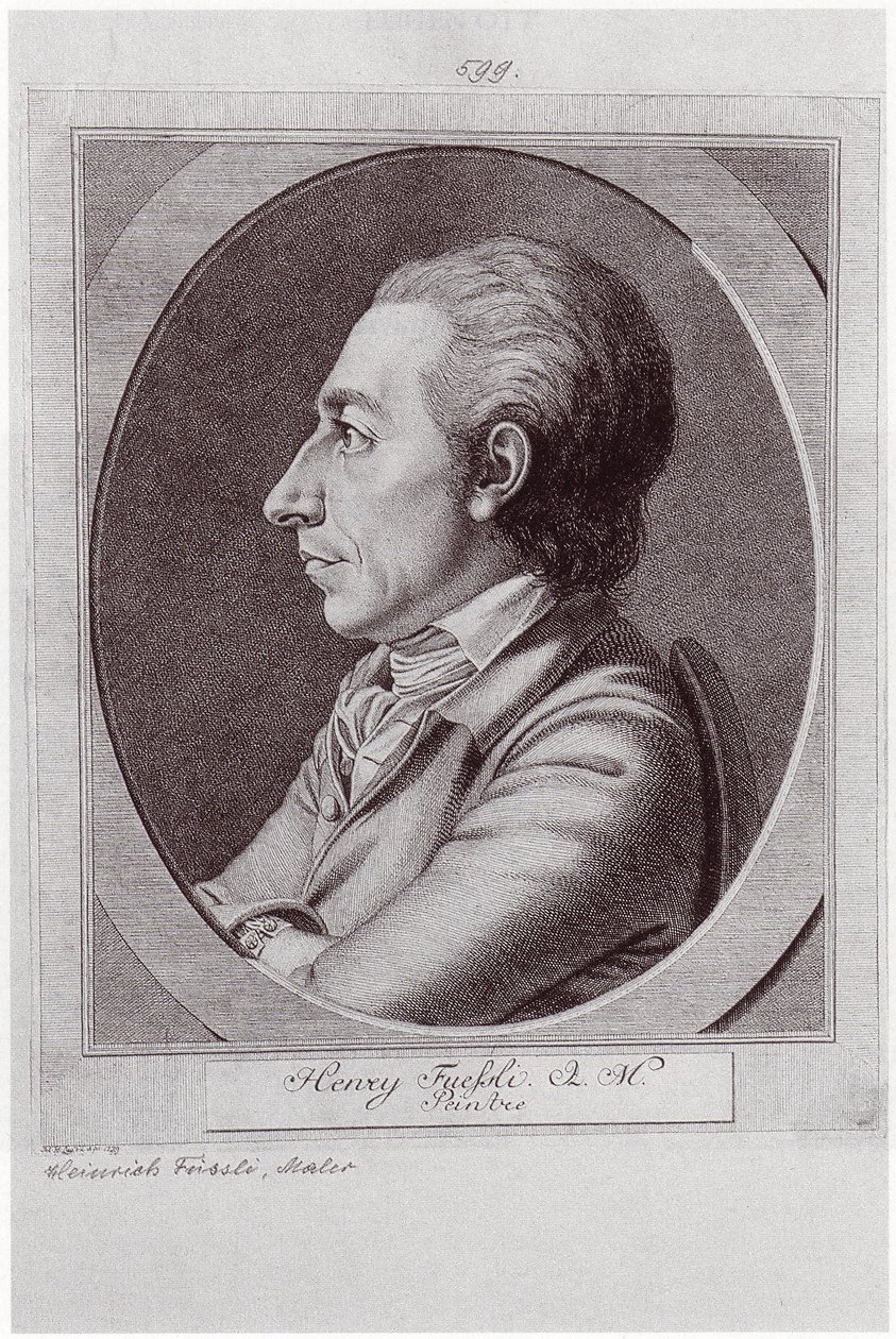 Henry Fuseli and Johann Heinrich Lips by Johann Heinrich Lips