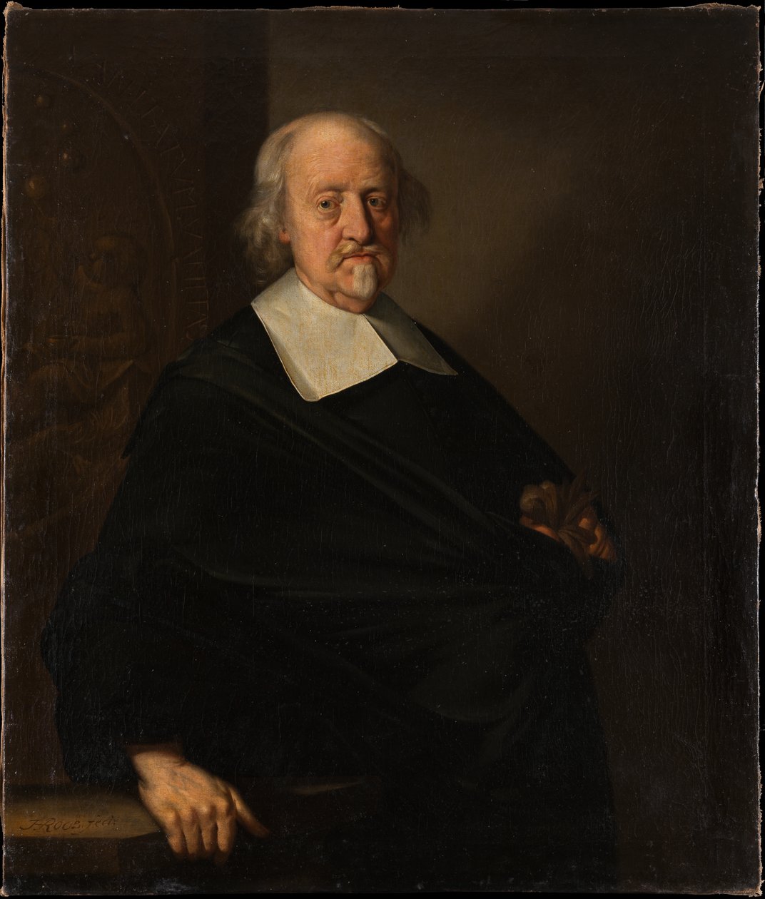Portrait of Adolf Ernst von Humbracht by Johann Heinrich Roos
