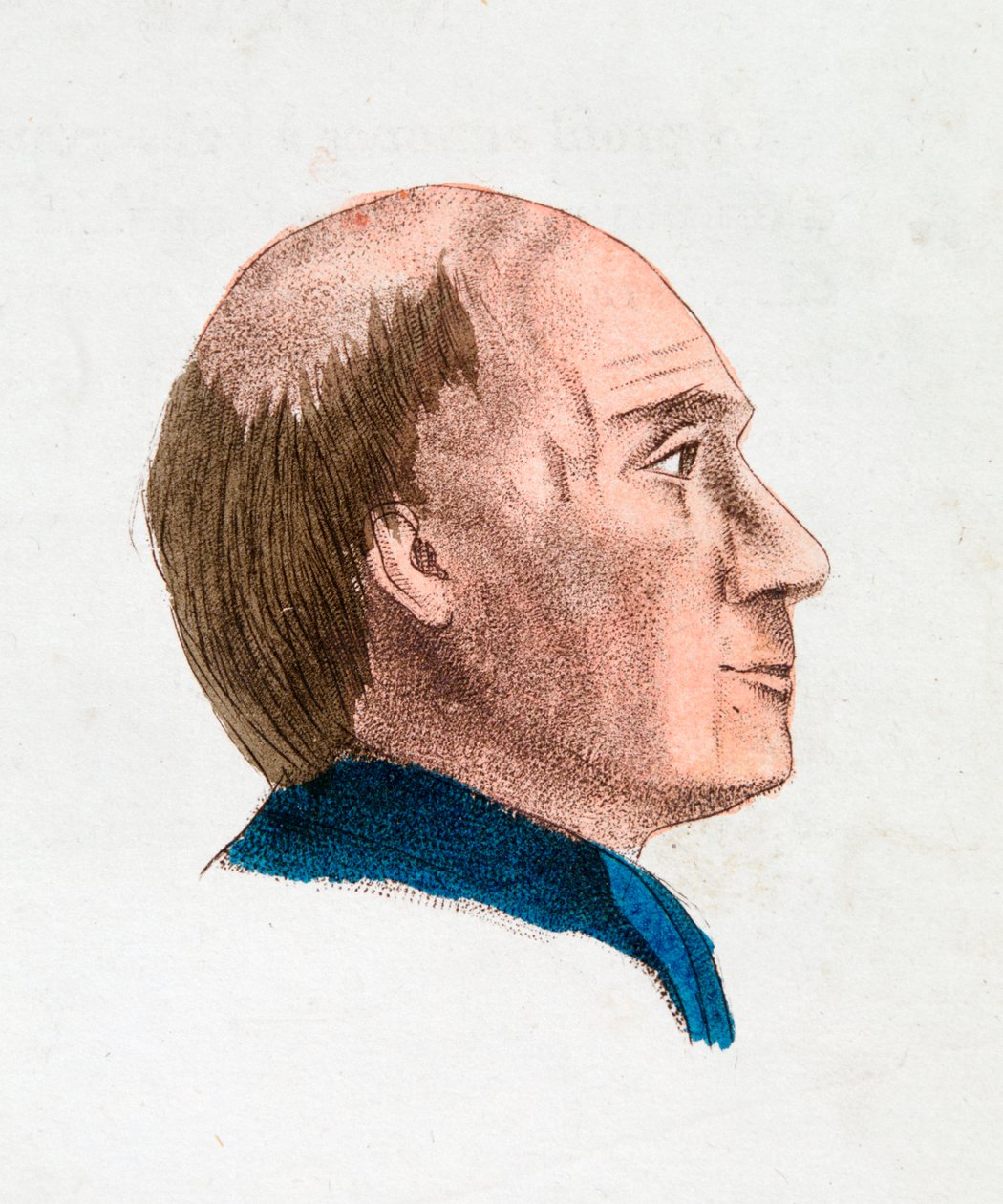 The facial characteristics of a philosophical and profound person by Johann Kaspar Lavater