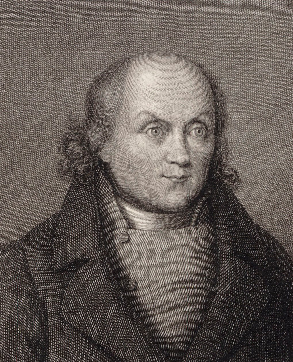 Portrait of Hans Georg Nägeli by Johann Martin Esslinger