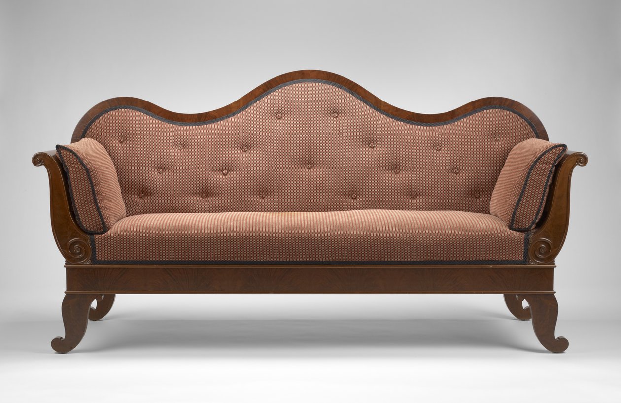 Sofa, c. 1855 by Johann Michael Jahn