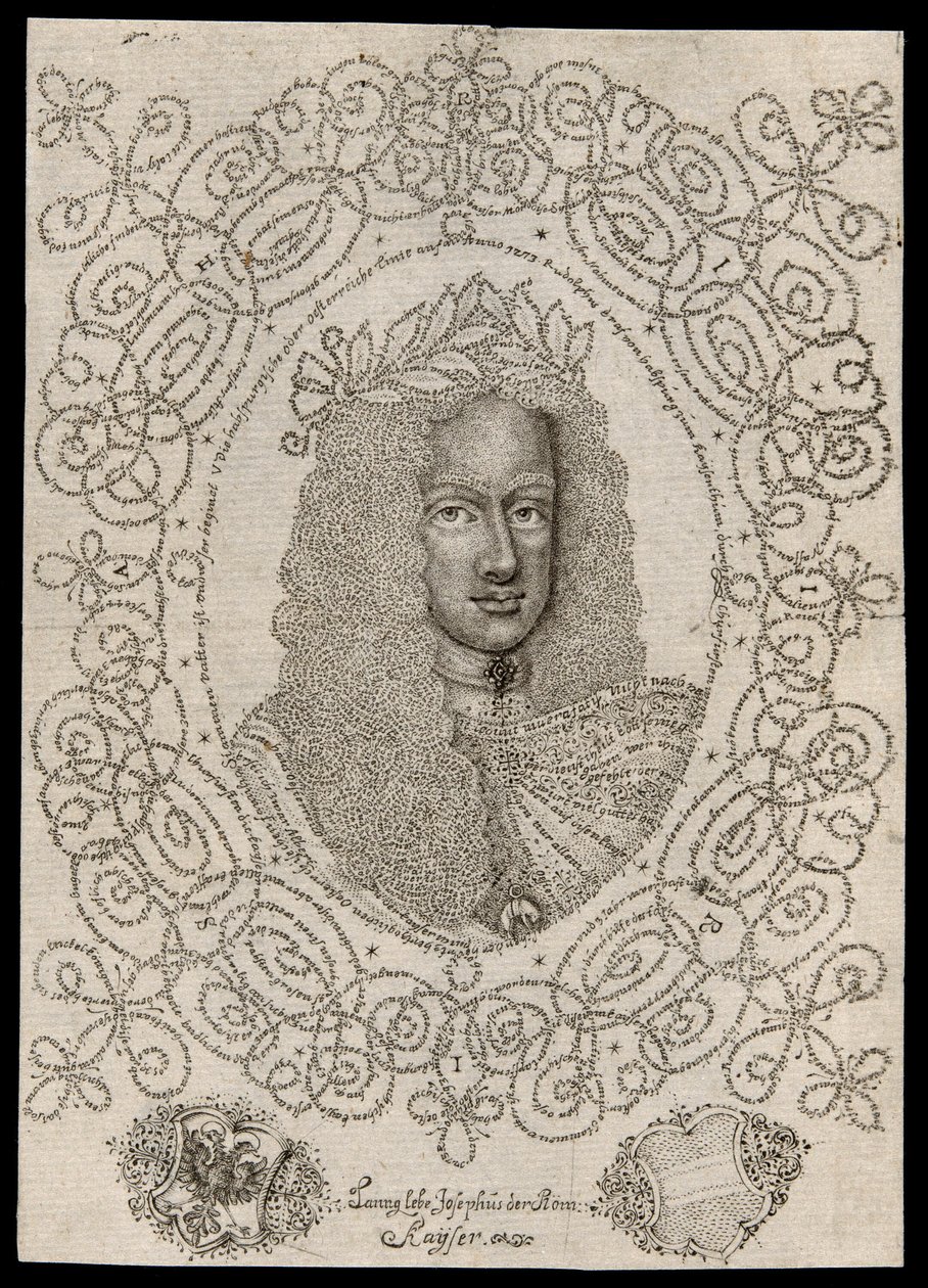 Joseph I (August), Holy Roman Emperor by Johann Michael Puchler