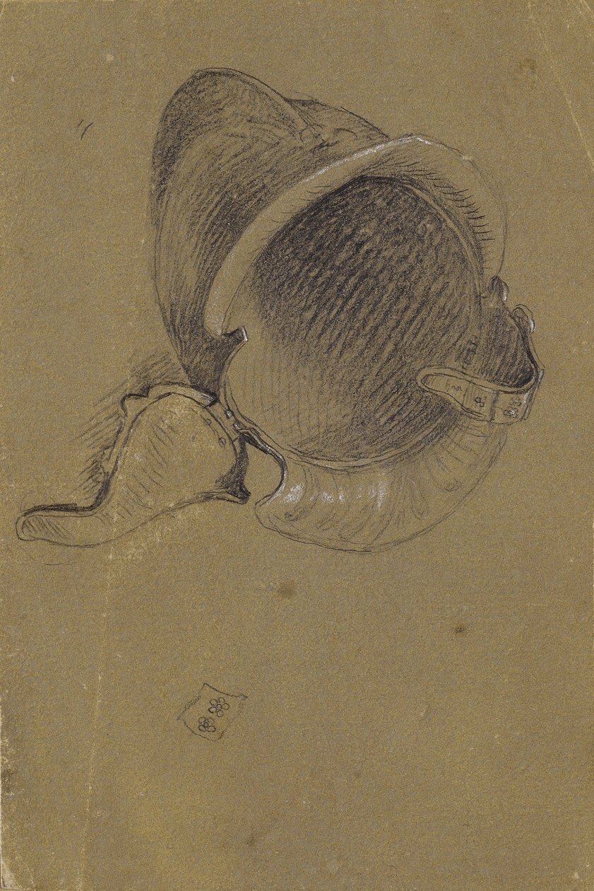 Study of a Helmet by Johann Peter Krafft