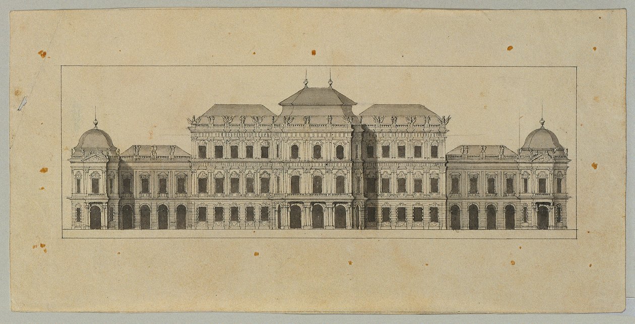 Study for the Upper Belvedere by Johann Peter Krafft