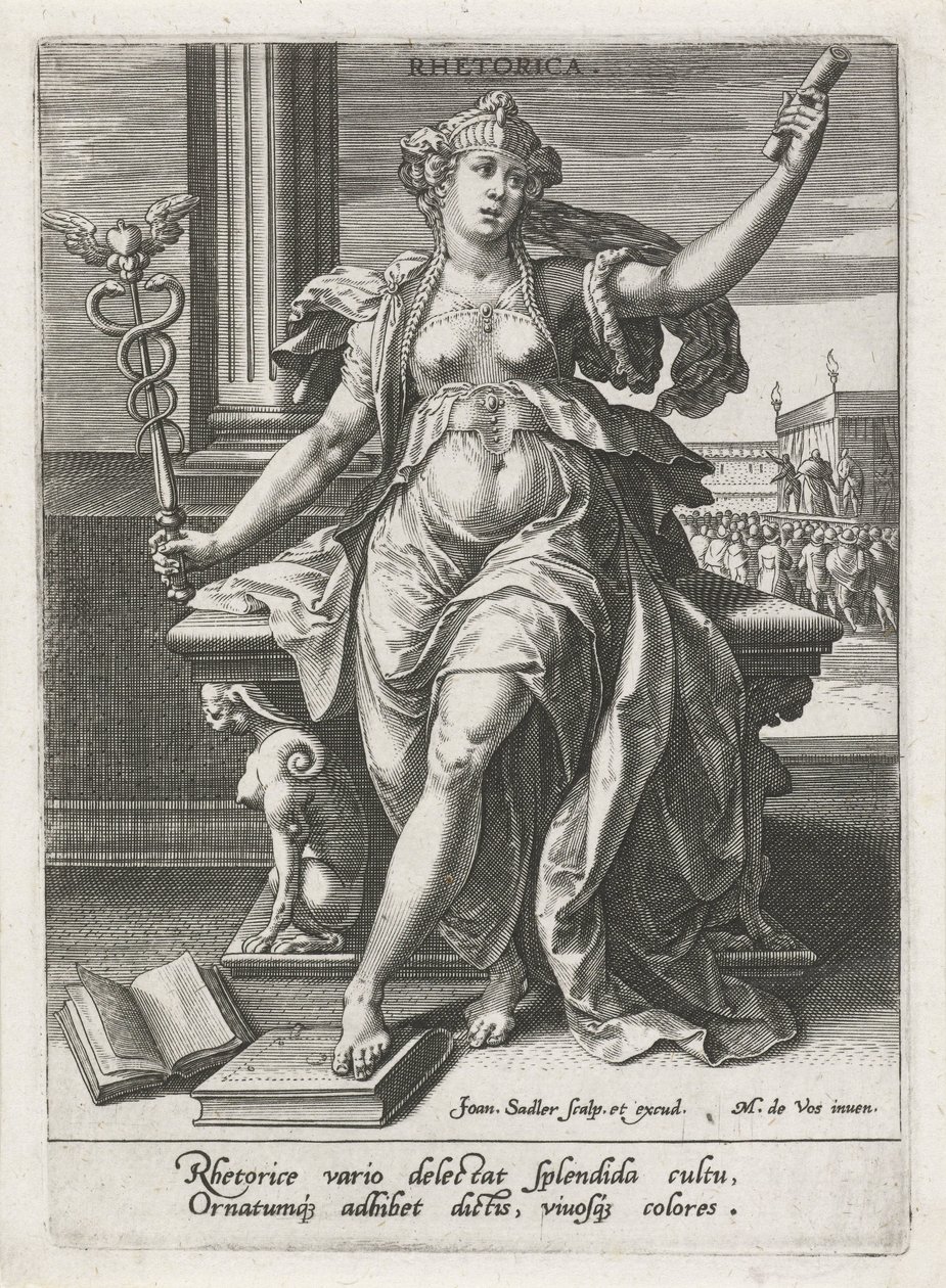 Rhetoric by Johann Sadeler (I)