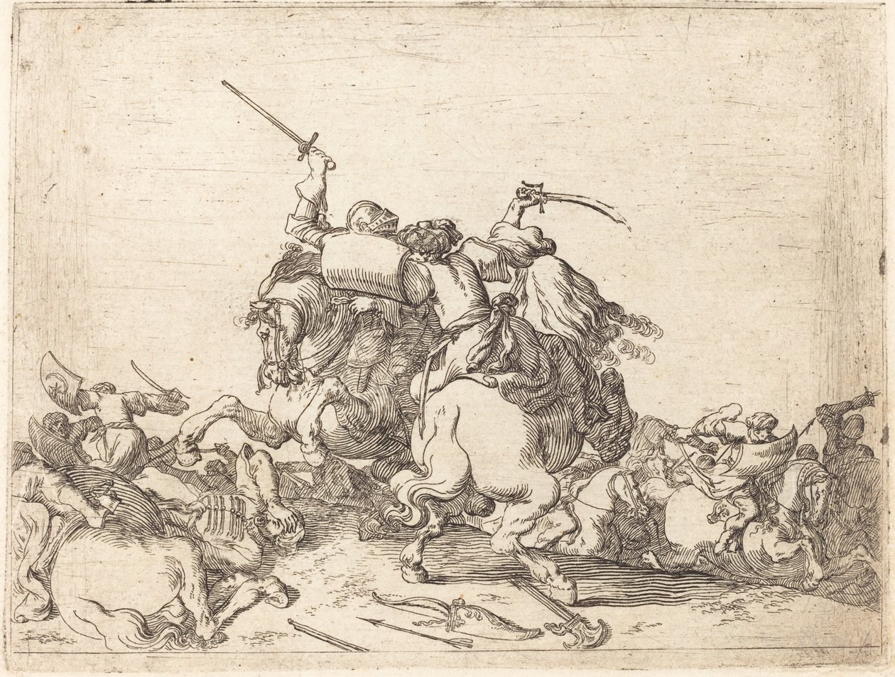 Caprices of Various Battles by Johann Wilhelm Baur