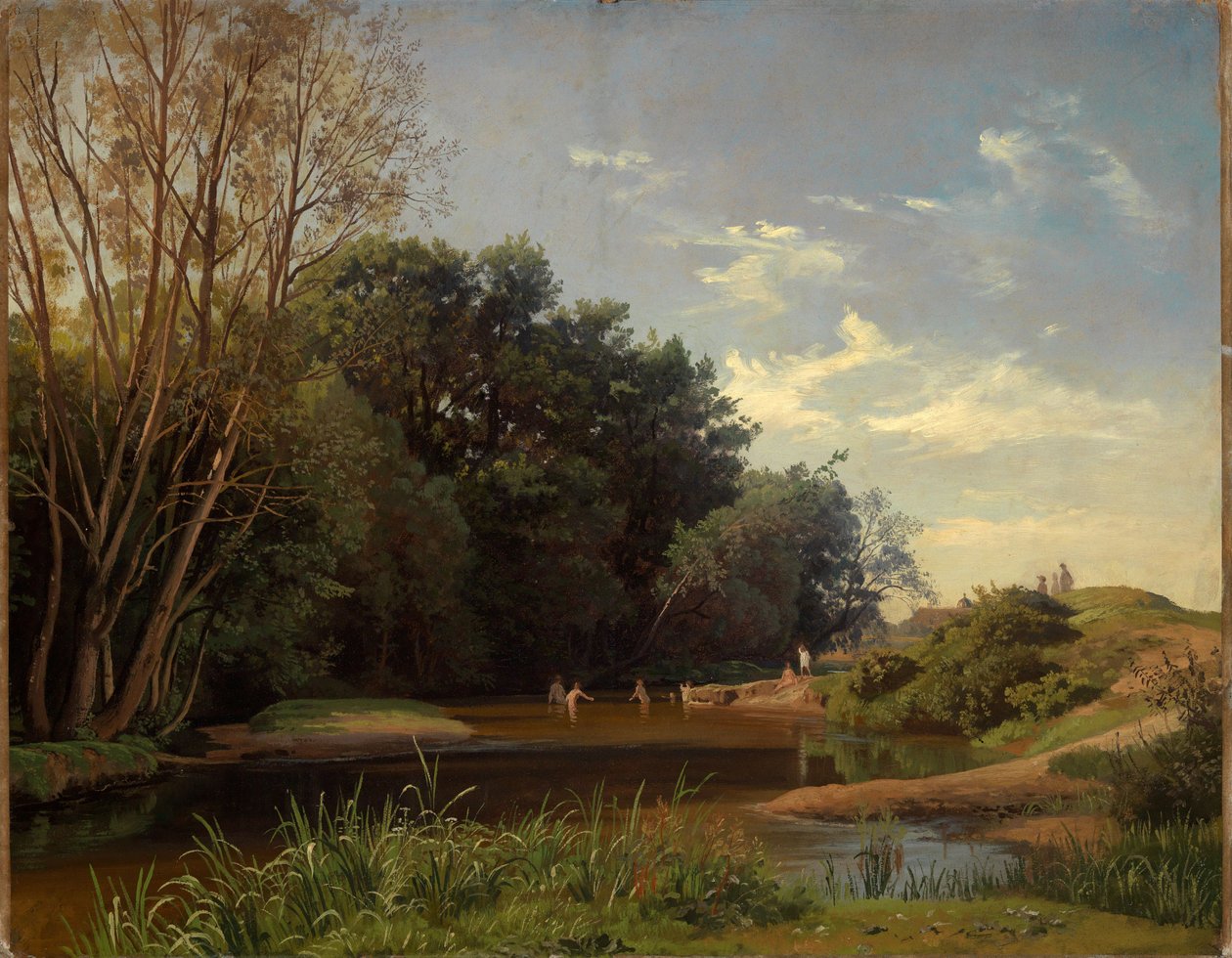 At the Alb III by Johann Wilhelm Schirmer