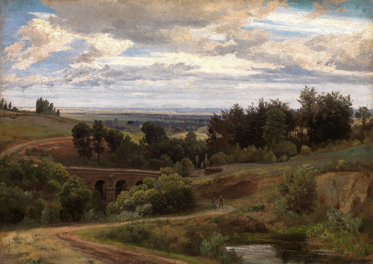 The Melb Valley near Bonn by Johann Wilhelm Schirmer