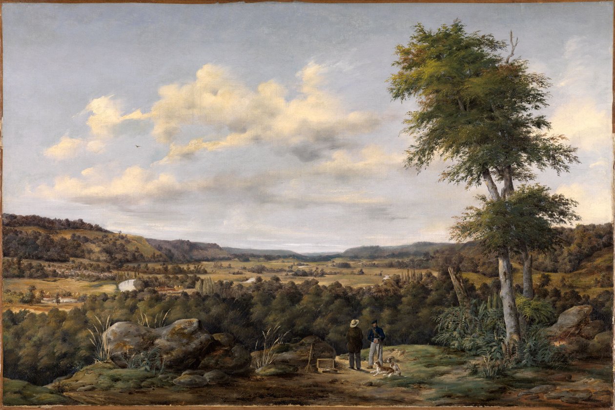 Landscape in Belgium by Johann Wilhelm Schirmer
