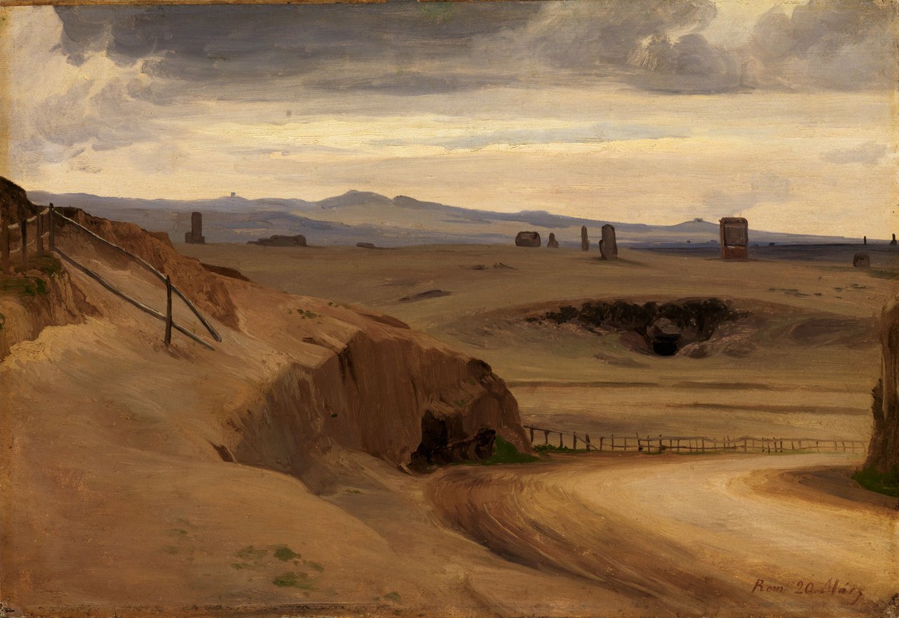 Excursion from the Roman Campagna by Johann Wilhelm Schirmer